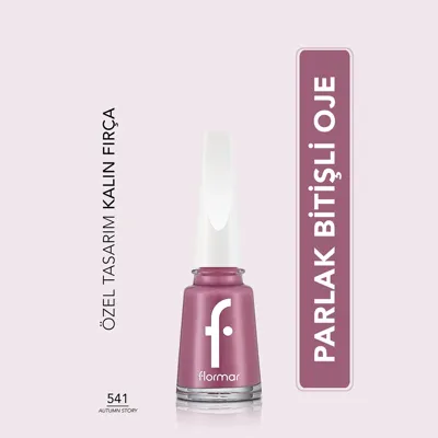 Flormar Nail Enamel Yoğun Pigmentli Oje 541 Autumn Story