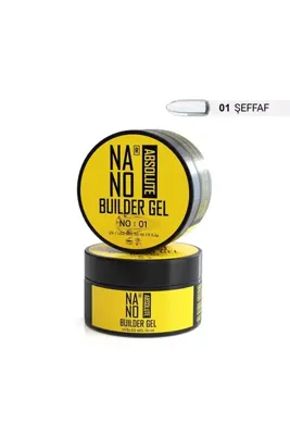 Nano Absolute BUILDER JEL 50ML 01/ŞEFFAF G-1114