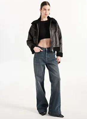 Lee Cooper Siyah Kadın Denim Pantolon 261 LCF 121008 SANDY ROSADA BLACK
