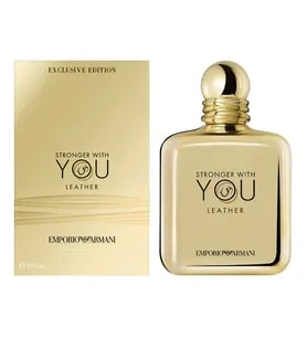 Giorgio Armani Stronger With You Leather – 100 ML – EDP - Erkek parfümü
