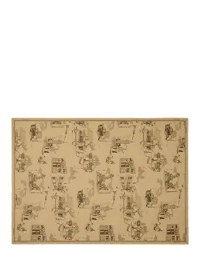 Burberry London Landmarks Bej Yün İpek Unisex Atkı