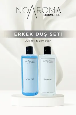Noaroma POLO BLUE Muadili ERKEK İKİLİ DUŞ SETİ (ESANS KOKULU) 400 + 400 ML
