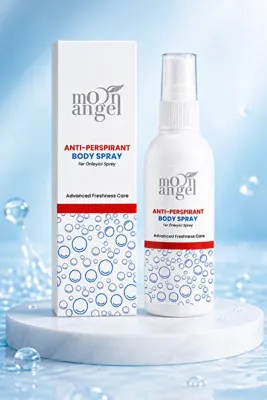 MOON ANGEL El, Ayak, Koltuk Altı Terleme Önleyici ve Ter Kokusuna Karşı Koruma Antiperspirant Sprey 100 ml