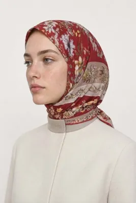 Mooncorn Orlienne Desen Organik Eşarp