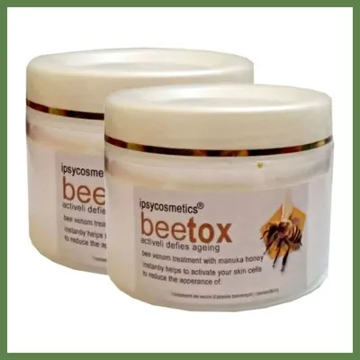 Bezos Süper Ipsycosmetics Beetox Doğal Arı Özü - Yüz Cilt Dekolte Boyun Kremi 100 Ml X 2 Adet Bezos1