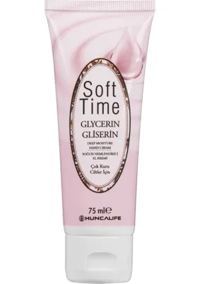 Huncalife HUNCALIFE Soft Time Yoğun Nemlendiricili Gliserinli El Kremi 75 ml Çok Kuru Ciltler İçin
