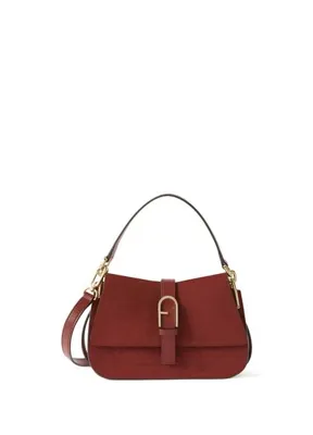 Furla Flow Bordo Kadın Deri Mini Çanta