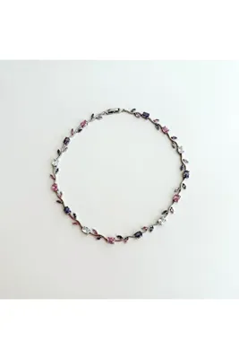 Boise Atelier Shinnes Grey Steel Necklace | Çelik Kolye