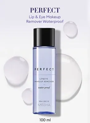 MISSHA Göz & Dudak Makyajı İçin Çift Fazlı Makyaj Temizleyici Perfect Lip & Eye Make Up Remover Waterproof