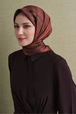 Armine %100 SURA İPEK EŞARP 9618D (S)-02