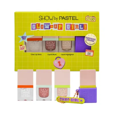 Show by Pastel Mini Makyaj Kiti Blush & Highlighter & Lip Gloss Glow up Girl That Girl