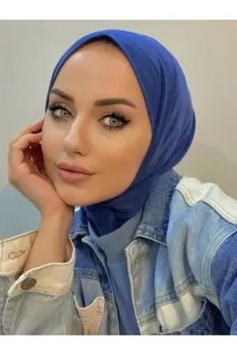 Organic Scarfs Çıtçıtlı Eşarp Hijap Şal, Çıt Çıt Penye Şal, Pratik Penye Şal, Pudra