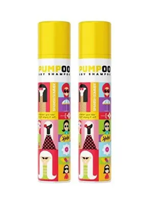 Pumpoo Spanish Summer Kuru Şampuan - Spanish Summer Dry Shampoo x2 Adet