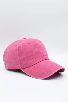 Külah Eskitme Kumaş Pamuklu Pembe Kadın Şapka Kep