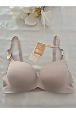 Belvü Kadın Destekli Kulaklı Çift Dolgu Double Push Up Sütyen 1140