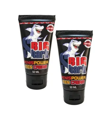 Breeze Big Shark Power Creams Erkeklere Sertleştirme Etkisi Kremi 50 Ml X 2 Adet