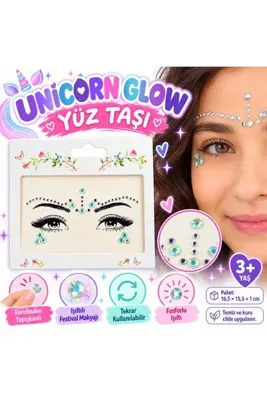 NW NessiWorld Unicorn Glow Yüz Taşı