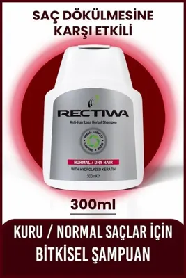 Rectiwa Kuru/Normal Saçlar İçin Şampuan 300 ml 8680853010276
