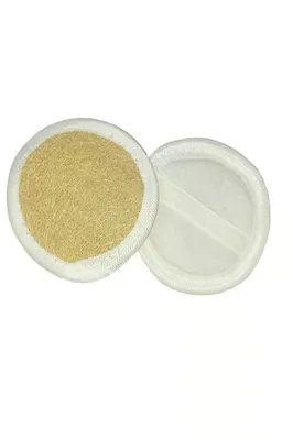 Biogreenlife Natural %100 El Yapımı Doğal Hatay Kabak Lifi, Peeling Etkili Yüz Lifi Mini Kese(1 Adet)