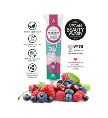Ben&Anna Ben & Anna Diş Macunu Wildberry 75 ml