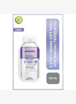 Garnier 2 Etki 1 Arada Göz Makyaj Temizleyici 125 ml