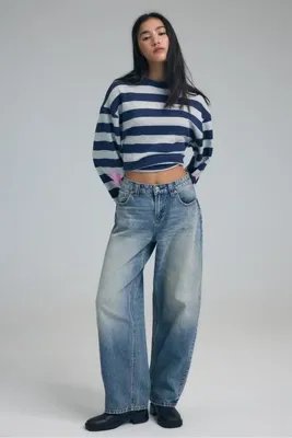 Stradivarius D80 barrel fit jean