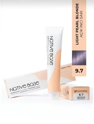 Native Base Saç Boyası 9.7 Açık Inci Sarı 100 ml
