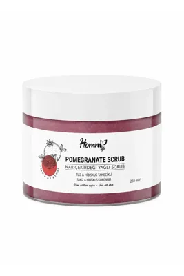 HOMM CLEAN HOMM LIFE NAR ÇEKİRDEĞİ YAĞLI BİTKİ TANECİKLİ SCRUB