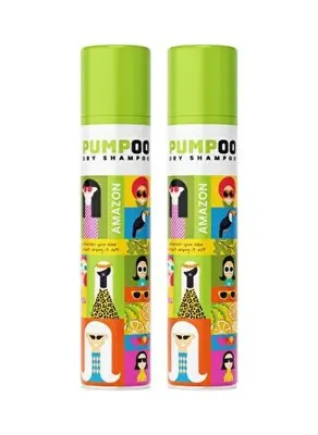 Pumpoo Amazon Kuru Şampuan - Amazon Dry Shampoo x2 Adet