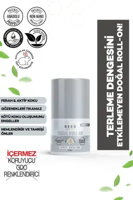 BEE'O Propolisli Organik Roll-On Deo Erkek
