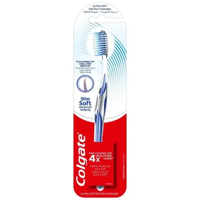 COLGATE Mikro İnce Gelişmiş Derin Temizlik Ekstra Yumuşak Diş Fırçası Ağız Bakımı Ağız Hijyeni Diş Temizliği