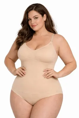 FANLEY Kadın Büyük Beden Korse Body – Geniş Kalıp, Çok Esnek, Toparlayıcı, Günlük Kullanım İçin Rahat Body