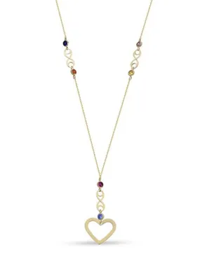 Orena Jewelry Amoria Taşlı 14 Ayar Altın Kadın Kolye