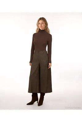 Yargıcı Wide Leg Normal Bel Pantolon