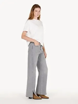 Colins 970 Berry Normal Kesim Gri Kadın Pantolon Cl1072703