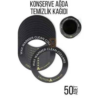 cepahir ModaCar Konserve Ağda Koruyucu Karton Temizlik Kağıdı 50 Adet