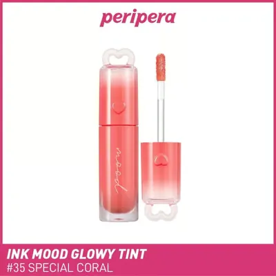 Diğer Kalıcı, Pigmentli, Parlak Bitişli Tint Ink Mood Glowy Tint 35 Special Coral