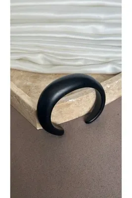 Genel Markalar 1 Adet-Siyah Akrilik Bangle Bileklik Japon Style