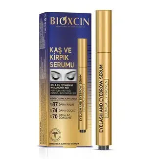 Bioxcin Kolajen ve Hyaluronik Asit İçerikli Kaş ve Kirpik Serumu 3 ml