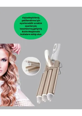 Hace Bazaar Her Saç Tipine Uygun, Hızlı Isınan Bukle Yapıcı – Evde Kuaför Kalitesinde Sonuç Yeni Nesil