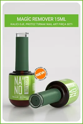 anchovy Kalıcı Oje Çıkarıcı (MAGİC REMOVER) 15ml - Kalıcı Oje Ve Jel Tırnak Çıkarıcı