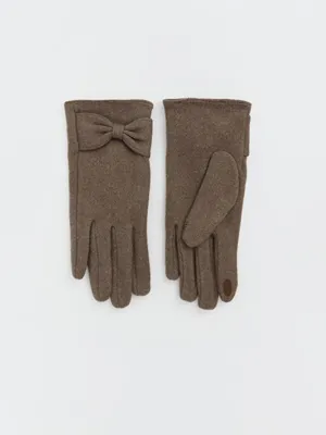 LCW ACCESSORIES Fiyonk Detaylı Kadın Eldiven