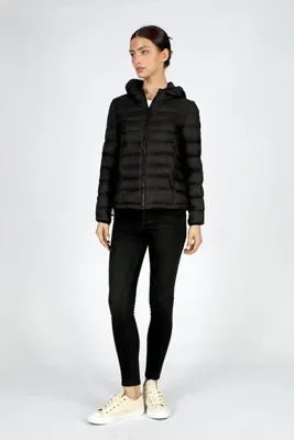 Lee Cooper Iconic Kadın Mont Siyah