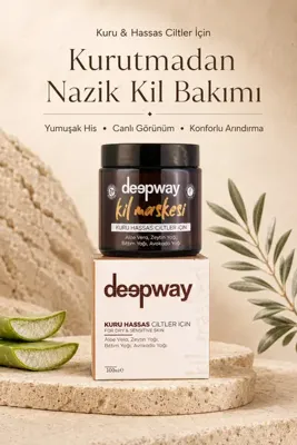 deepway Kil Maskesi - Kuru Ve Hassas Ciltler