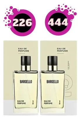 Bargello 444 Kadın Oryantal EDP Parfüm Seti 50 ml Aromatik Koku ile Zarif Hediye Seçeneği