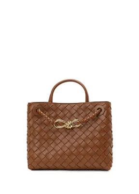 Bottega Veneta Small Andiamo Camel Kadın Deri Çanta