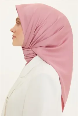 ARMİNE Sport Düz Fon Eşarp 90x90 - Pembe