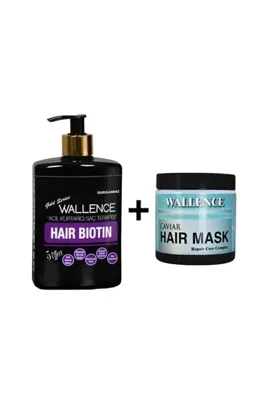 MADAME CANDY WALLENCE BİOTIN SAÇ BAKIM 500 ML+CAVIAR SAÇ BAKIM MASKESİ