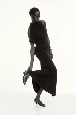 H&M Asimetrik Ponte di Roma Elbise