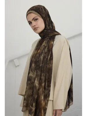 QEF Deluxe Summer Şal Batic Kahve